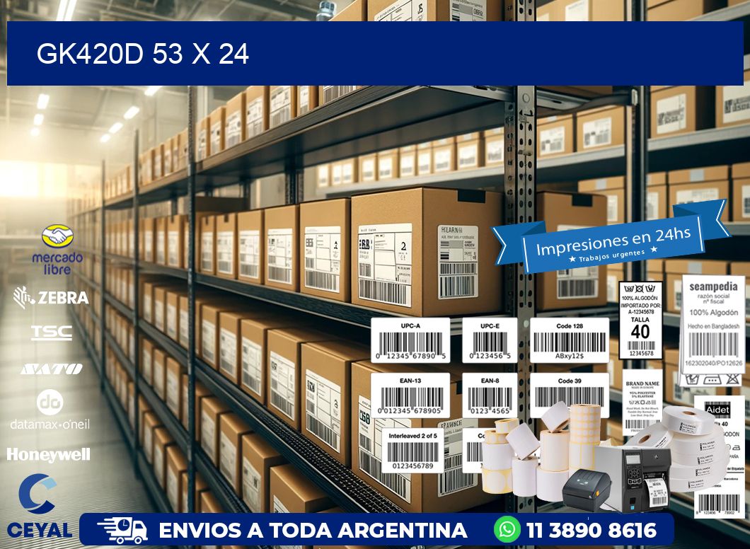 GK420D 53 x 24