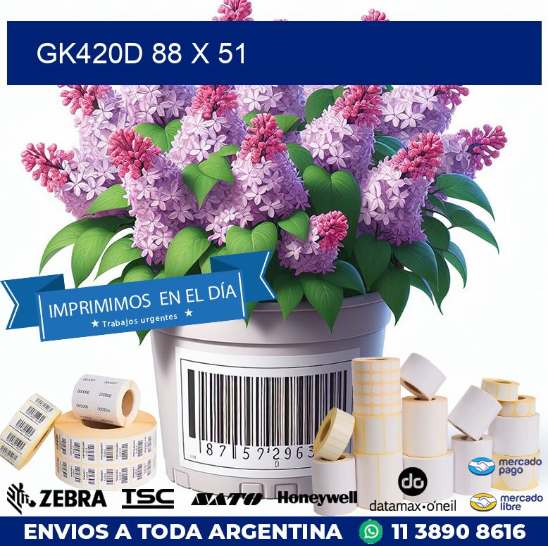 GK420D 88 x 51