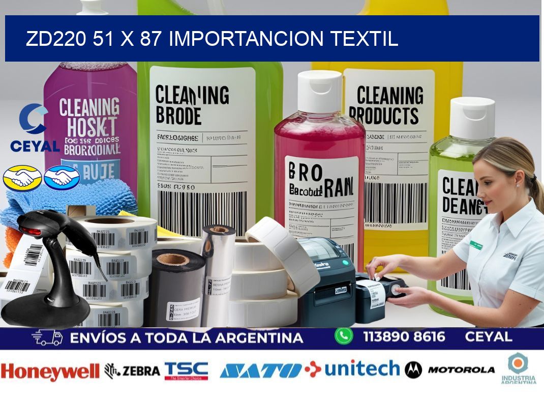 ZD220 51 x 87 IMPORTANCION TEXTIL