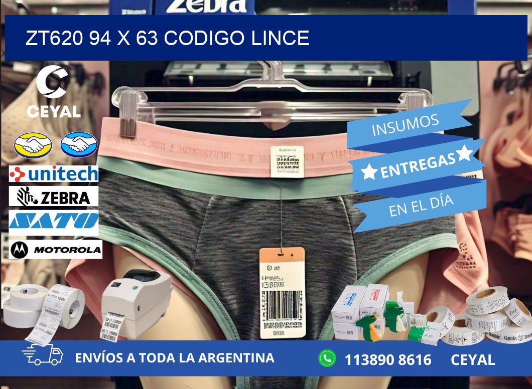 ZT620 94 x 63 CODIGO LINCE