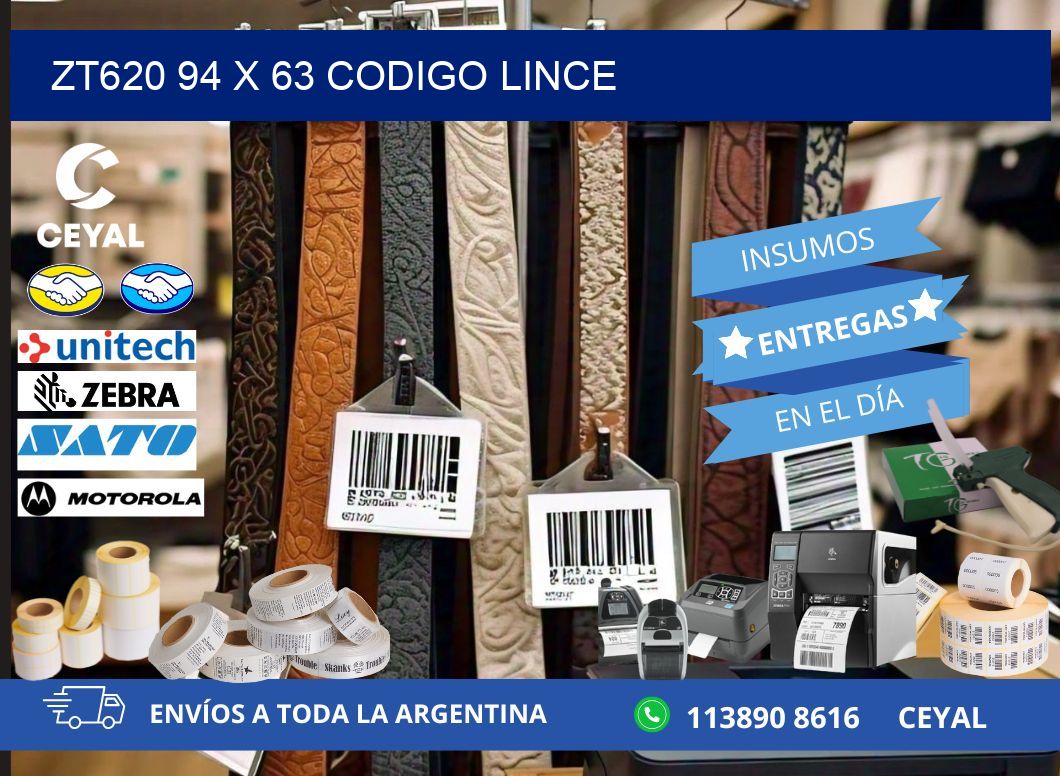 ZT620 94 x 63 CODIGO LINCE