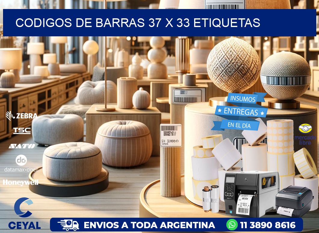 codigos de barras 37 x 33 etiquetas