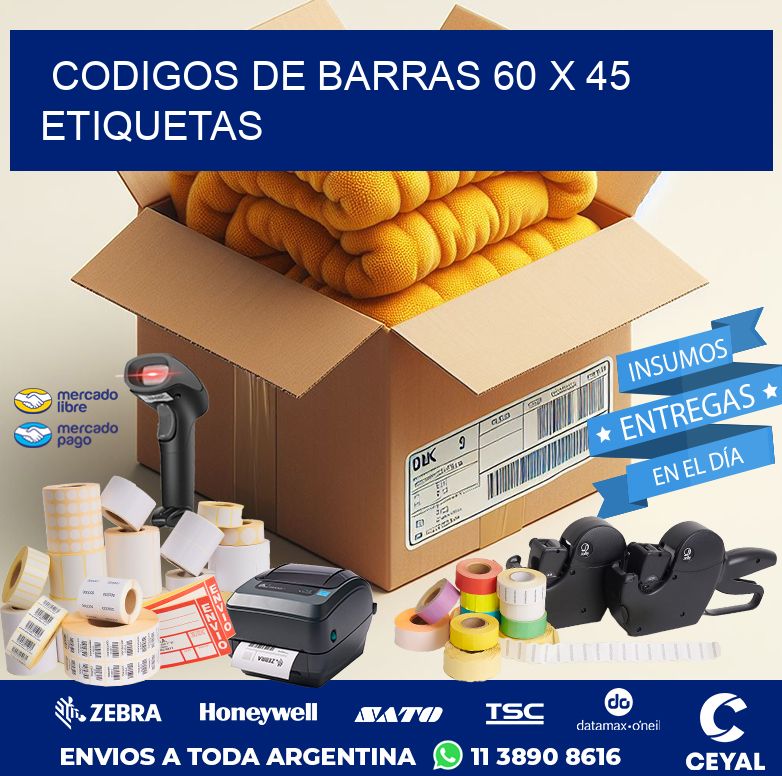 codigos de barras 60 x 45 etiquetas