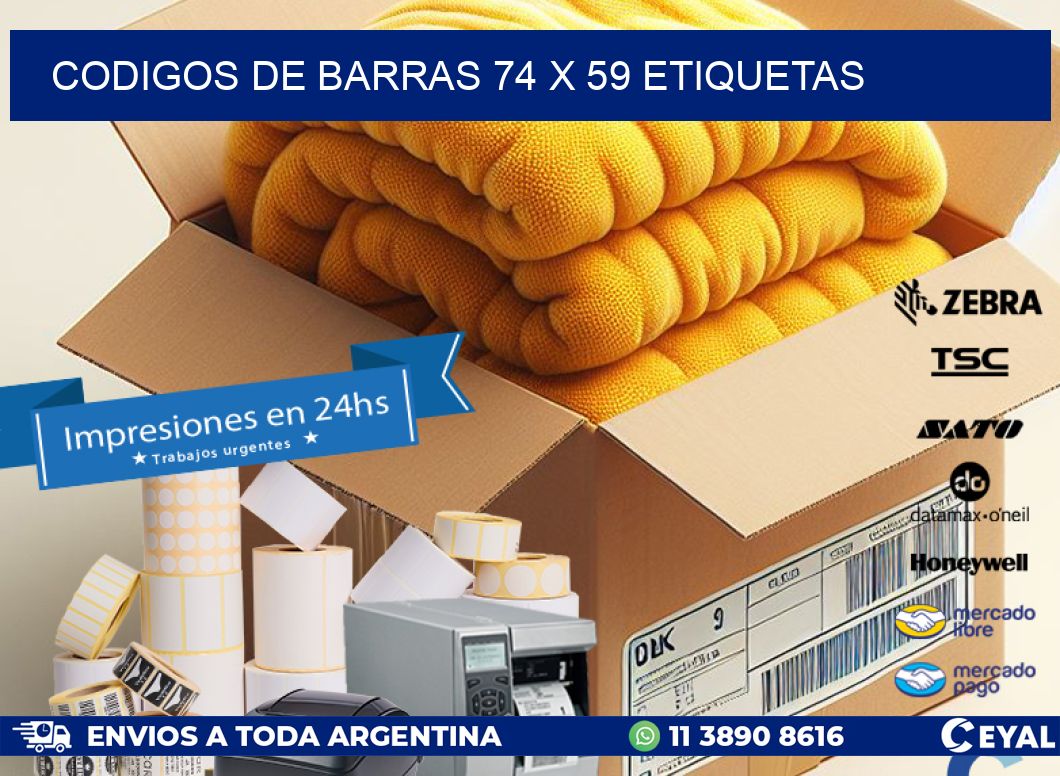 codigos de barras 74 x 59 etiquetas