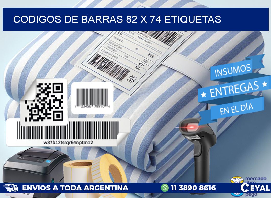 codigos de barras 82 x 74 etiquetas
