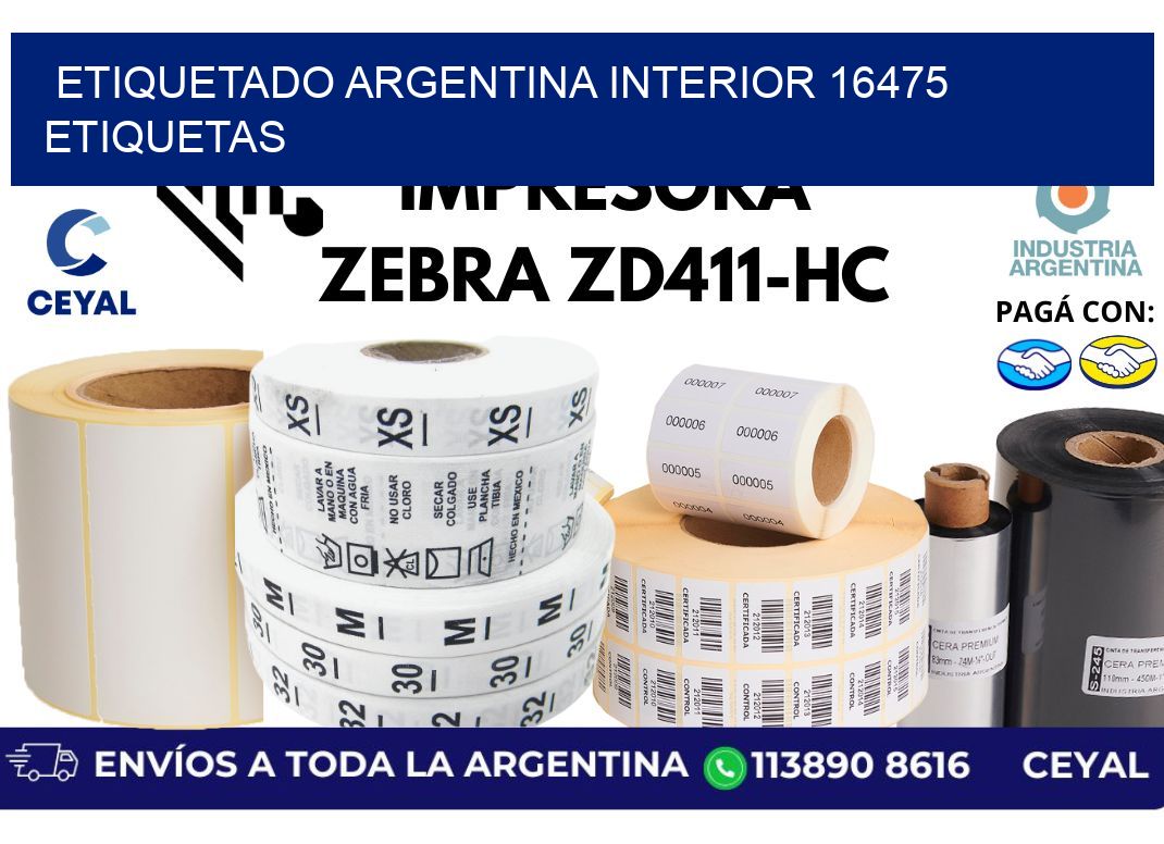 etiquetado argentina interior 16475 etiquetas