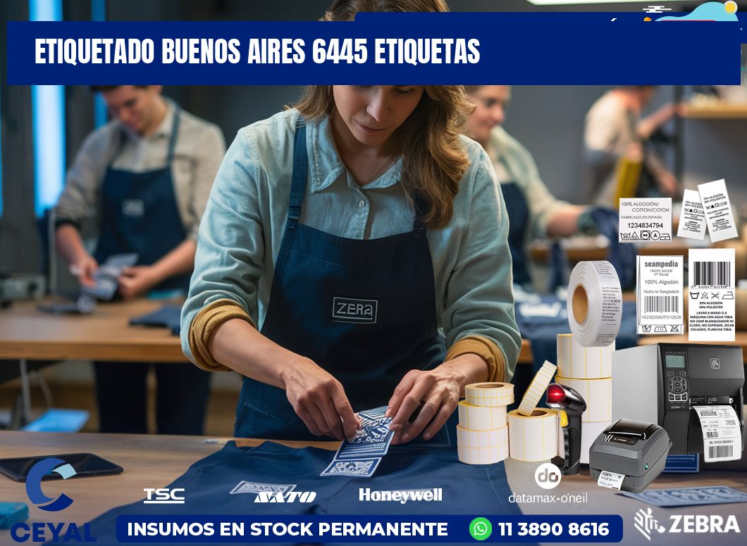 etiquetado buenos aires 6445 etiquetas