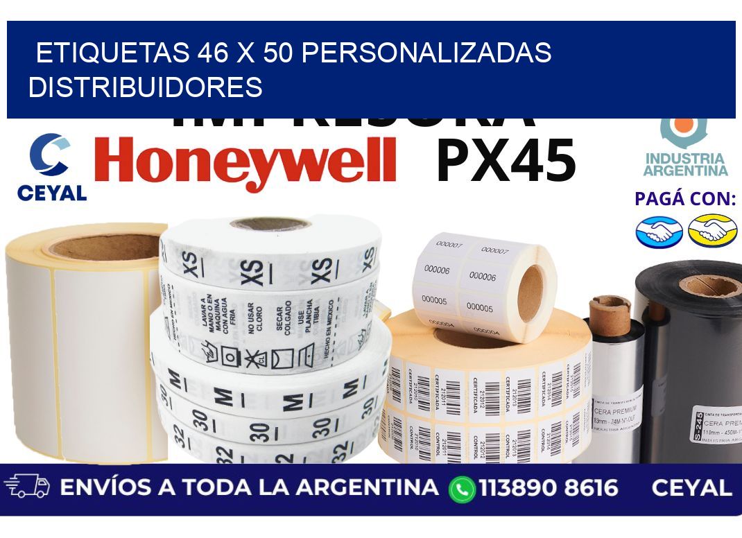 etiquetas 46 x 50 personalizadas distribuidores