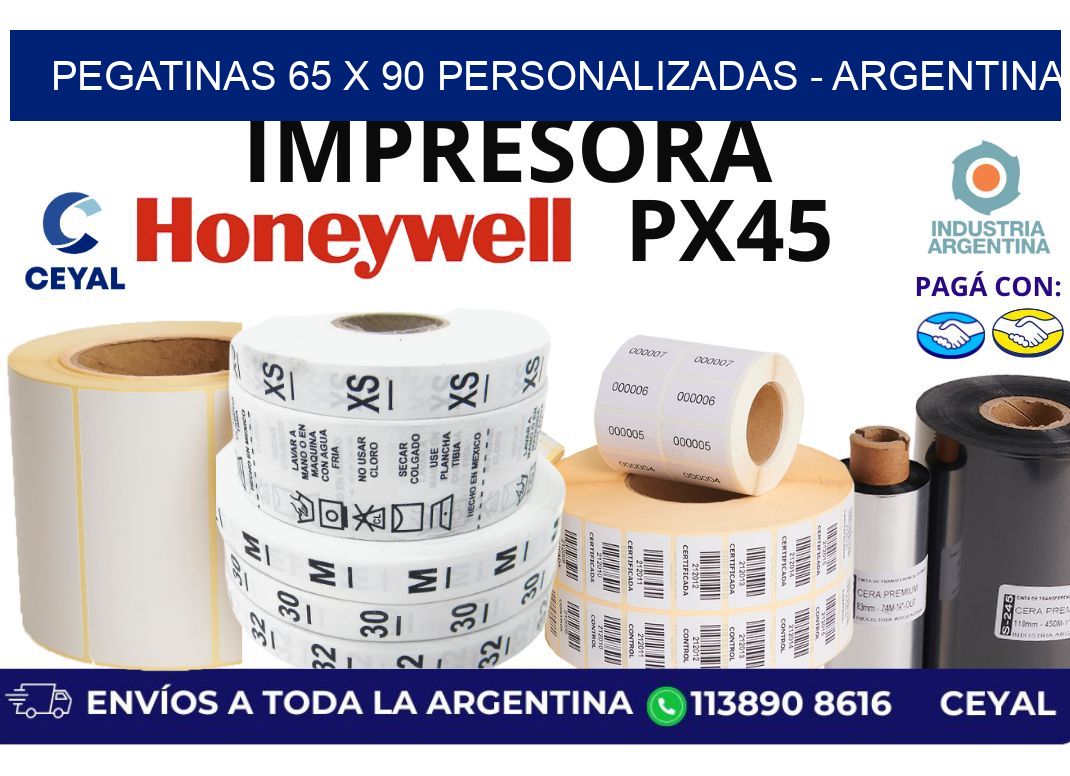 pegatinas 65 x 90 personalizadas – Argentina