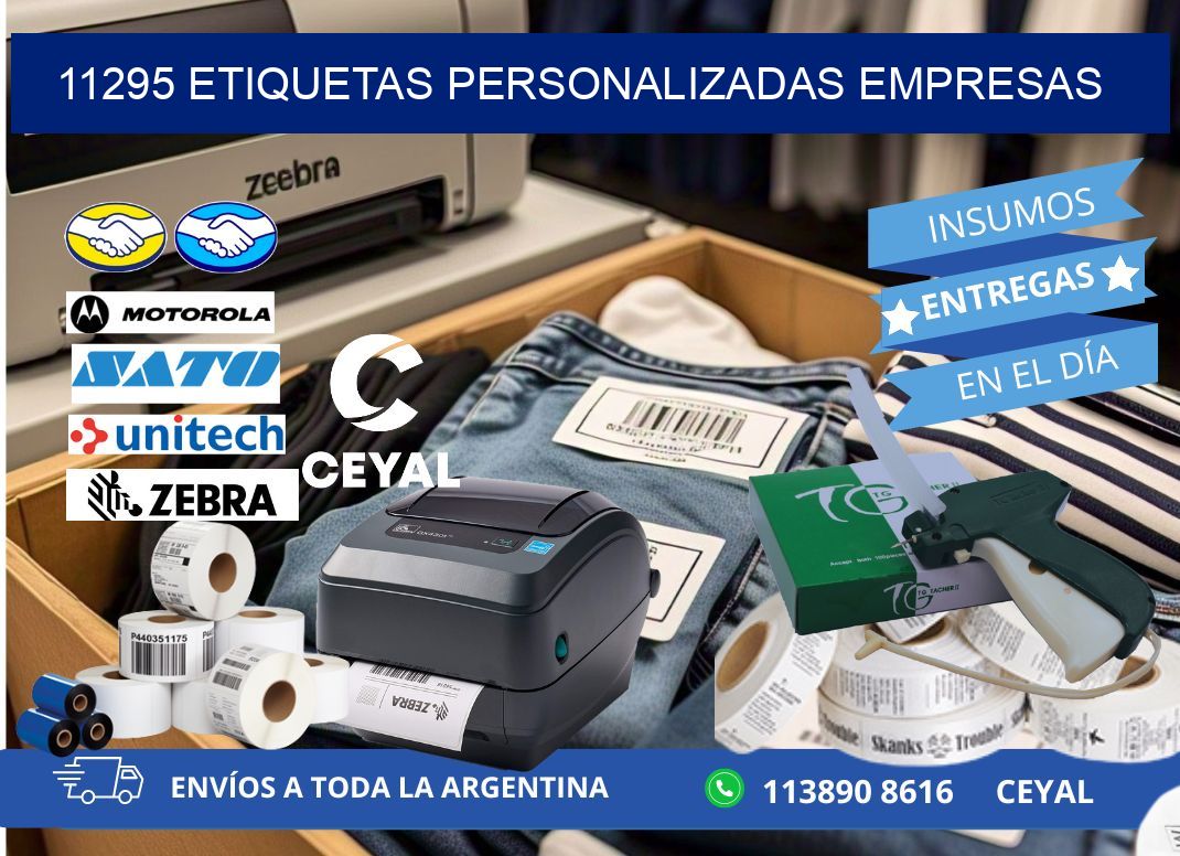 11295 Etiquetas personalizadas empresas