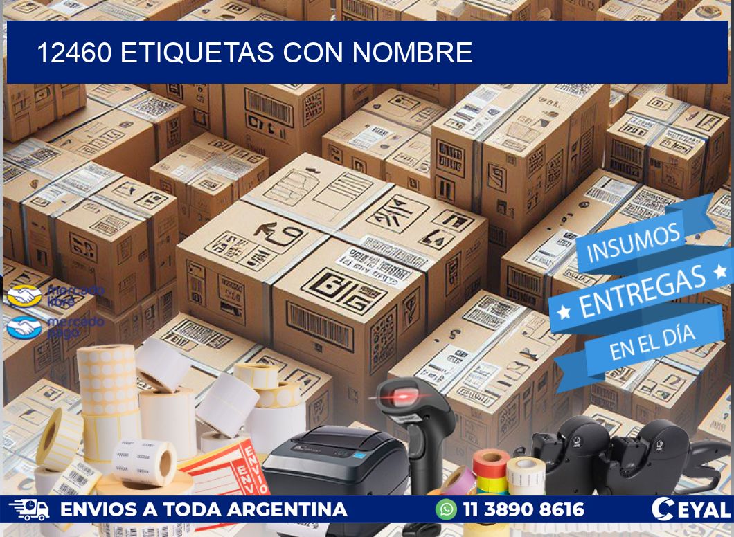 12460 etiquetas con nombre