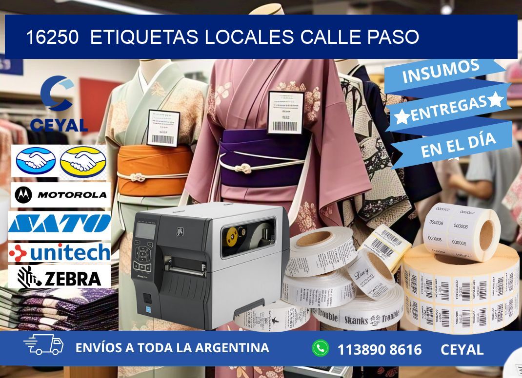 16250  etiquetas locales calle paso