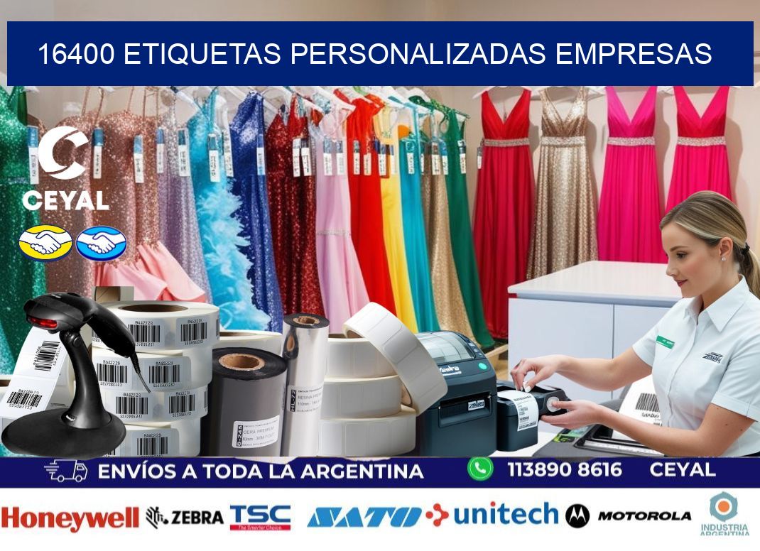 16400 Etiquetas personalizadas empresas