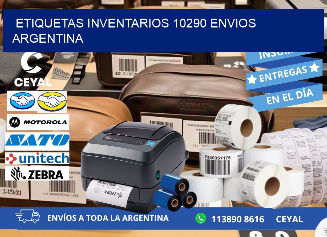 etiquetas inventarios 10290 ENVIOS ARGENTINA
