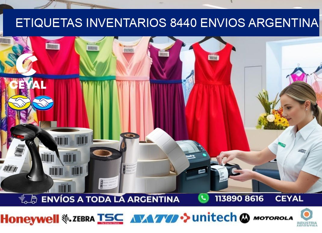 etiquetas inventarios 8440 ENVIOS ARGENTINA