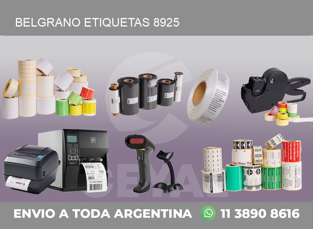 Belgrano etiquetas 8925