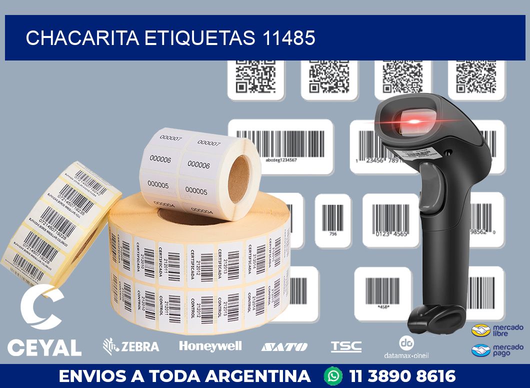 Chacarita etiquetas 11485