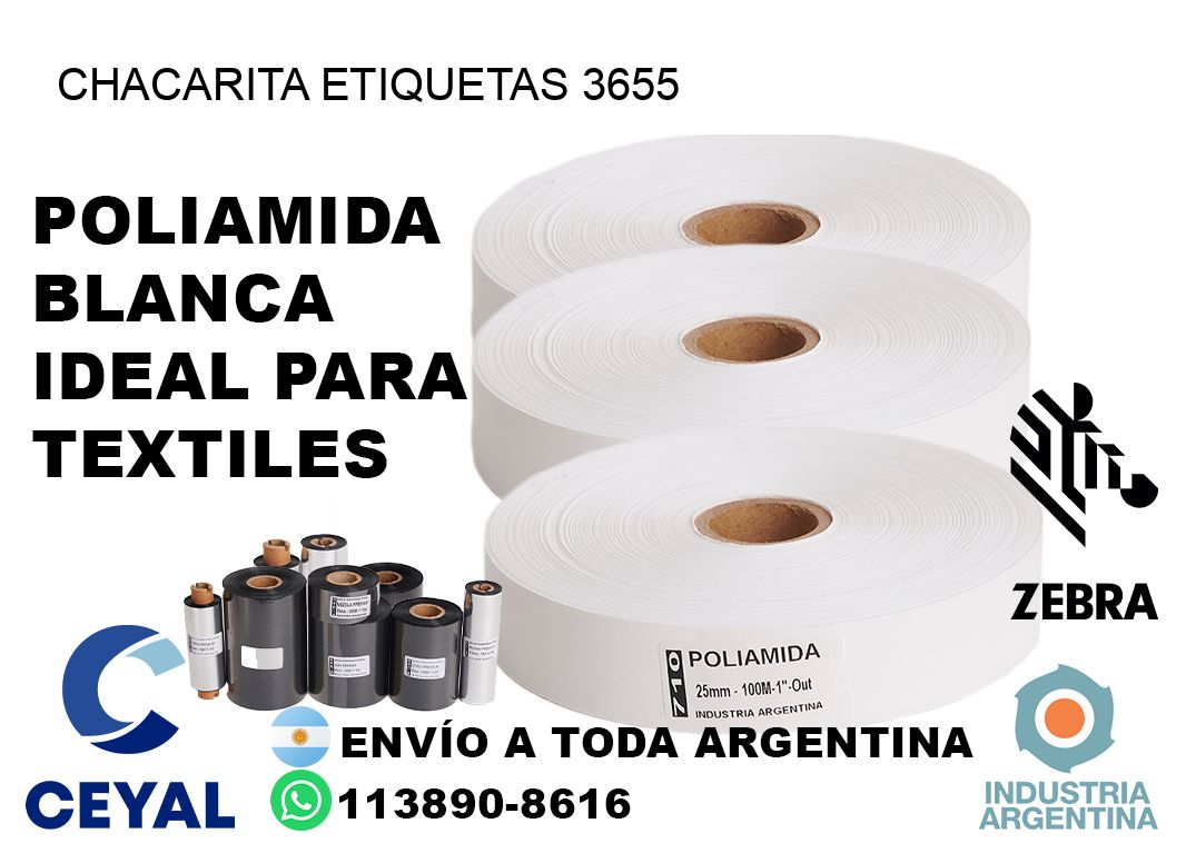 Chacarita etiquetas 3655