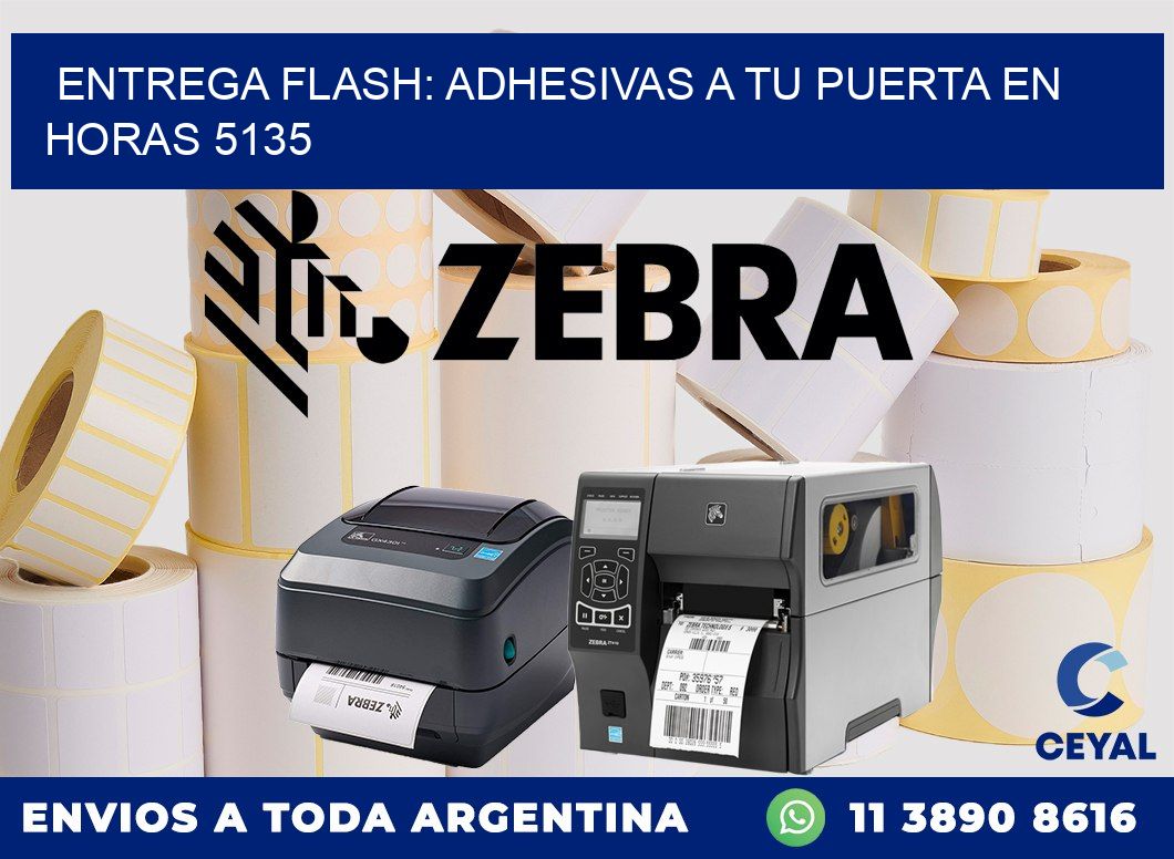 Entrega Flash: Adhesivas A Tu Puerta en Horas 5135