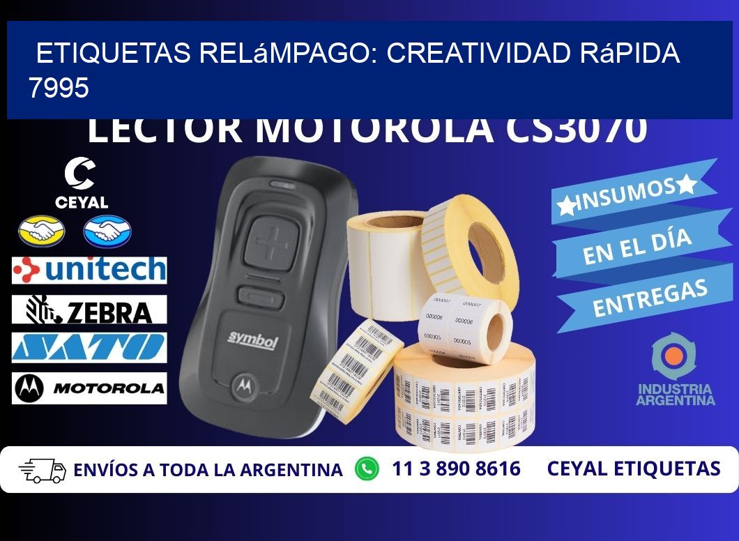 Etiquetas Relámpago: Creatividad Rápida 7995