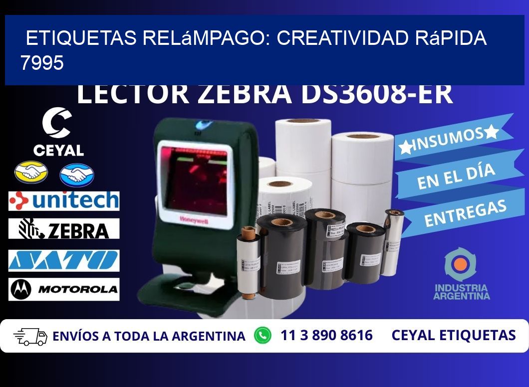 Etiquetas Relámpago: Creatividad Rápida 7995
