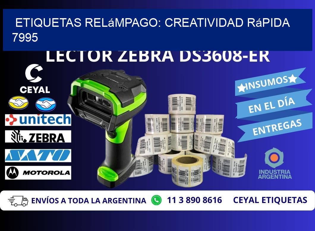 Etiquetas Relámpago: Creatividad Rápida 7995