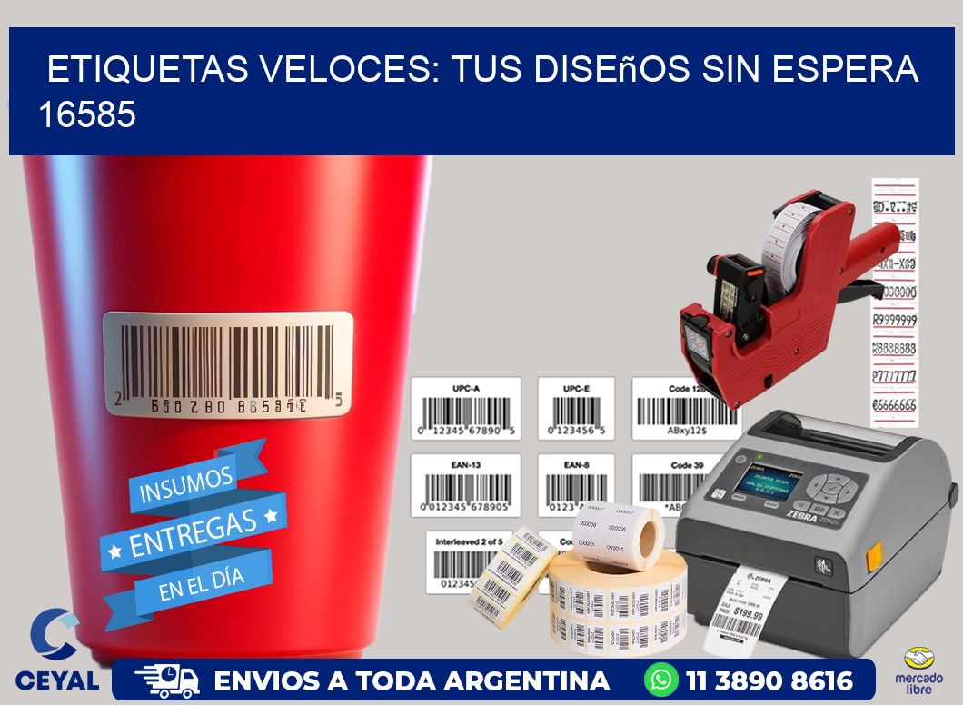 Etiquetas Veloces: Tus Diseños sin Espera 16585