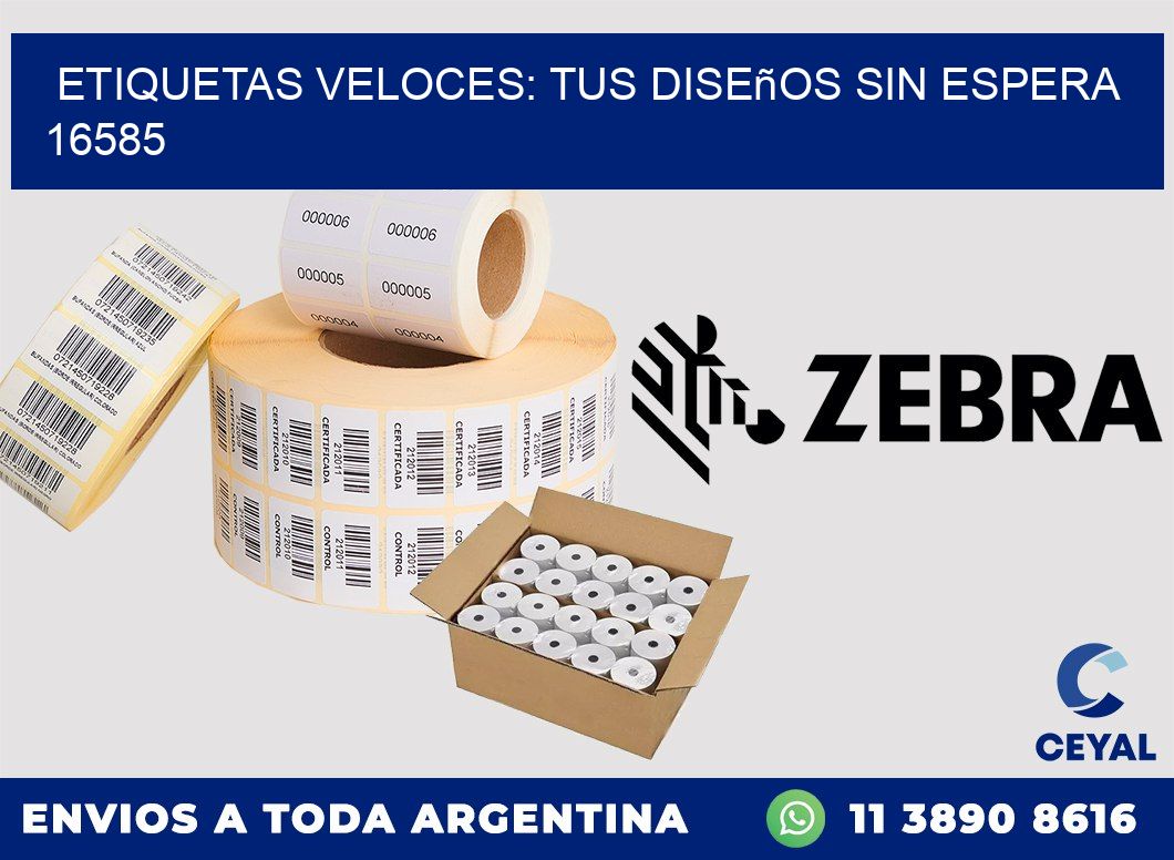 Etiquetas Veloces: Tus Diseños sin Espera 16585