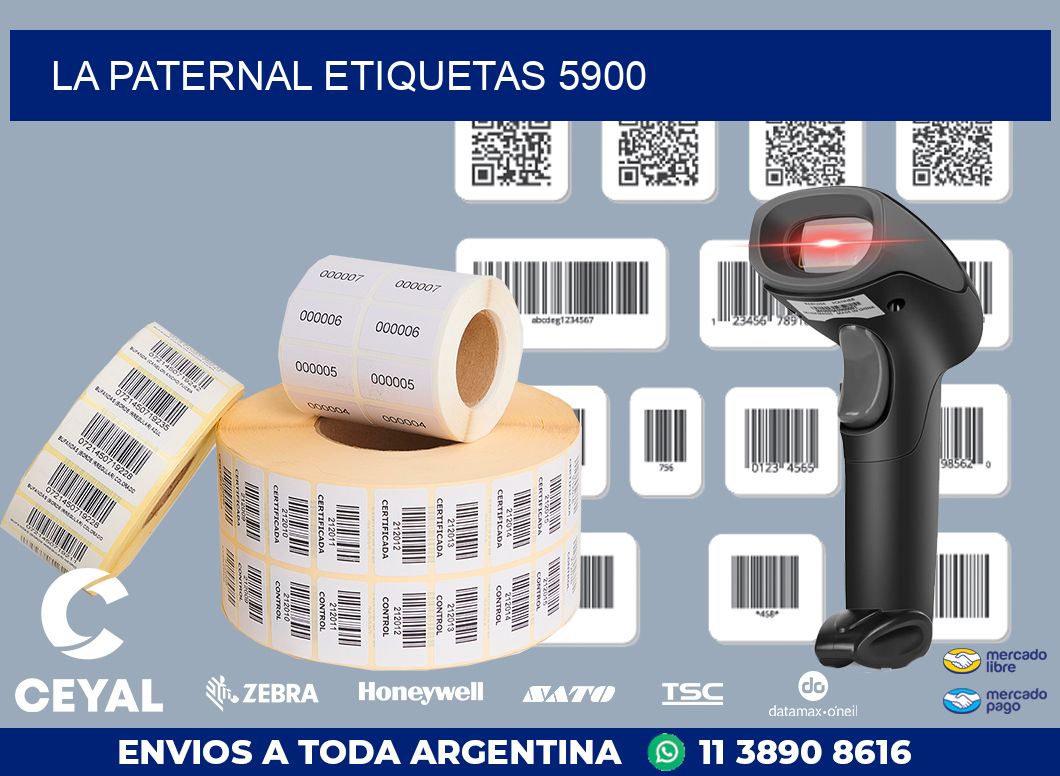 La Paternal etiquetas 5900