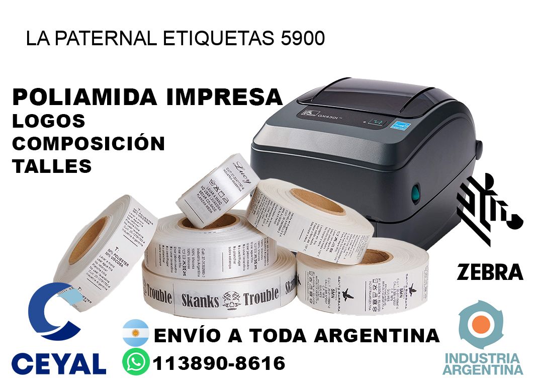 La Paternal etiquetas 5900