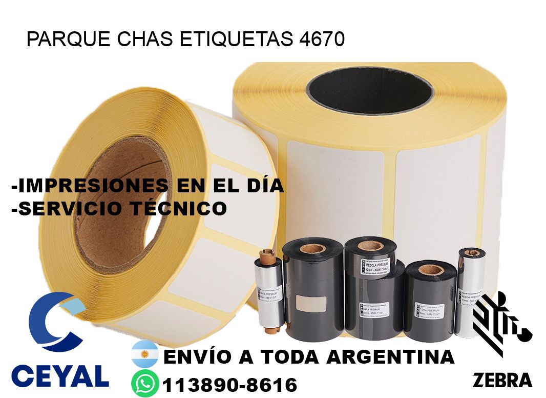 Parque Chas etiquetas 4670