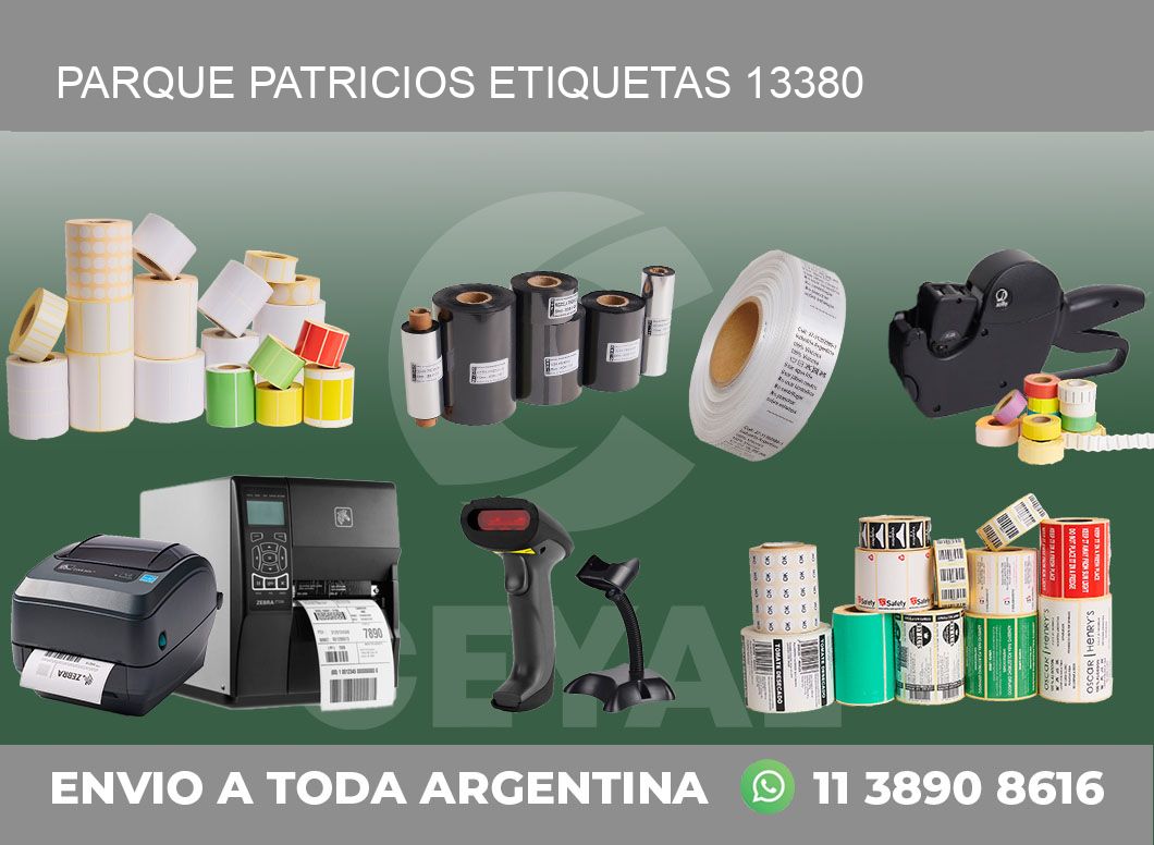 Parque Patricios etiquetas 13380