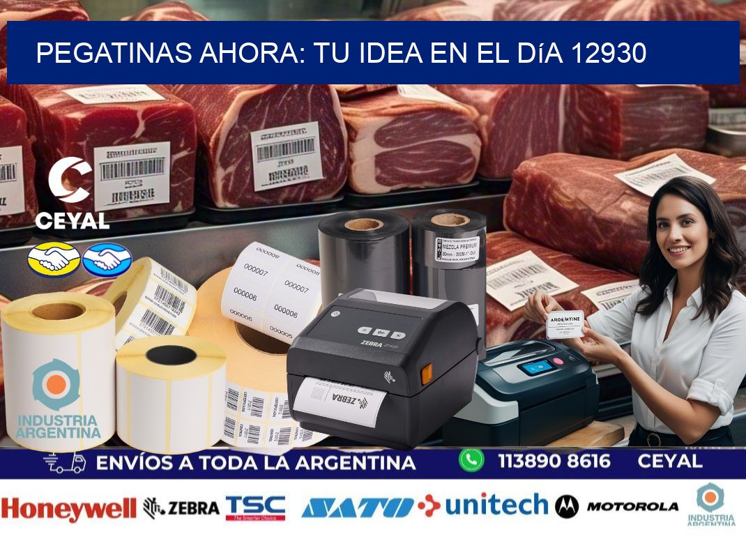 Pegatinas Ahora: Tu Idea en el Día 12930