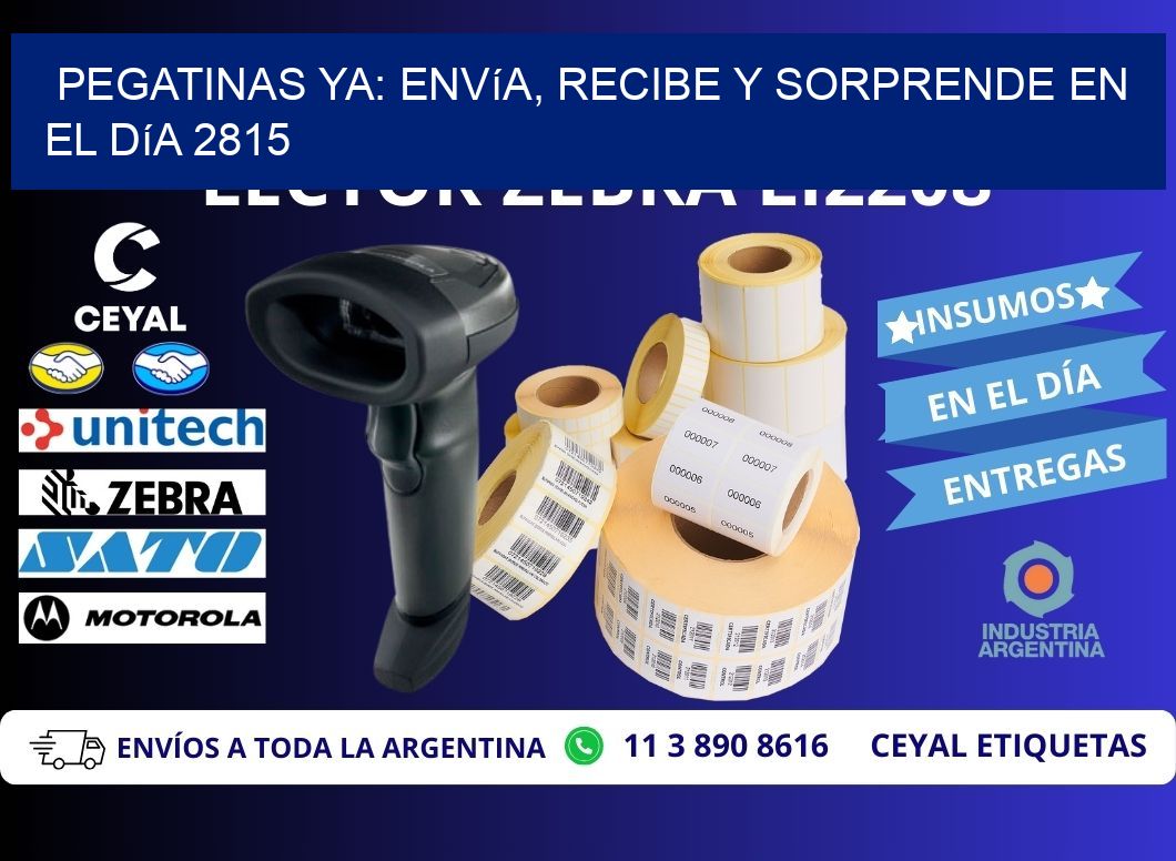 Pegatinas Ya: Envía, Recibe y Sorprende en el Día 2815