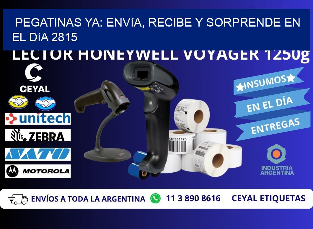 Pegatinas Ya: Envía, Recibe y Sorprende en el Día 2815