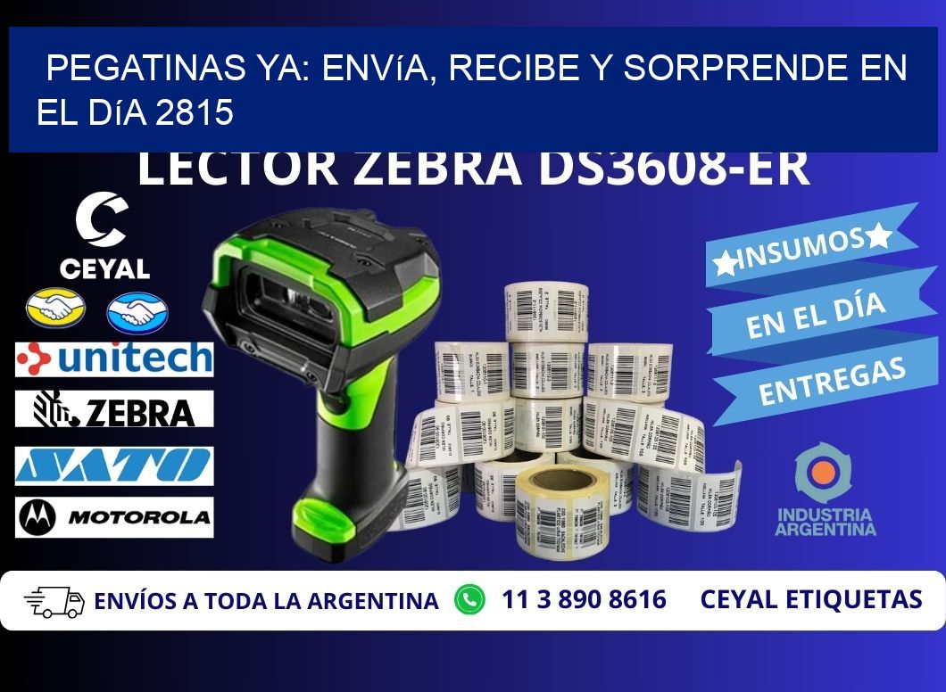 Pegatinas Ya: Envía, Recibe y Sorprende en el Día 2815