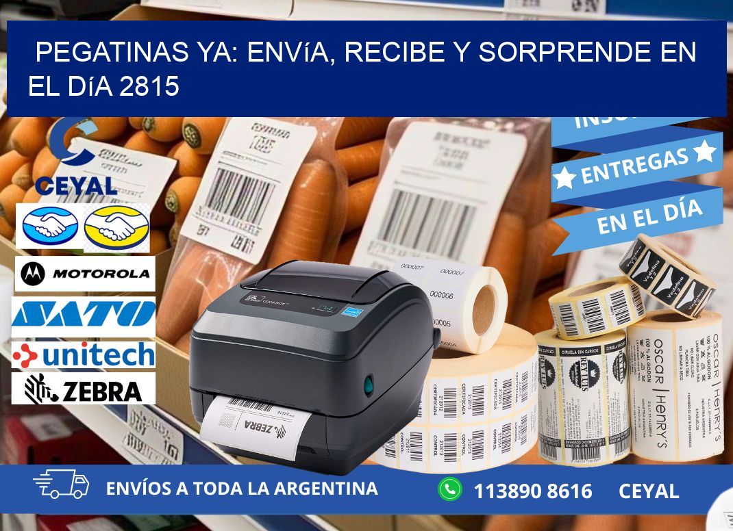 Pegatinas Ya: Envía, Recibe y Sorprende en el Día 2815