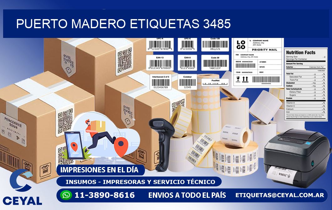 Puerto Madero etiquetas 3485