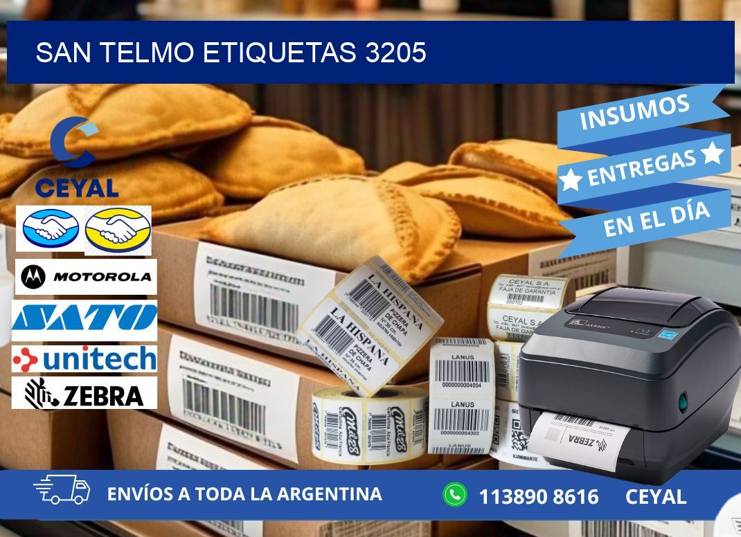 San Telmo etiquetas 3205