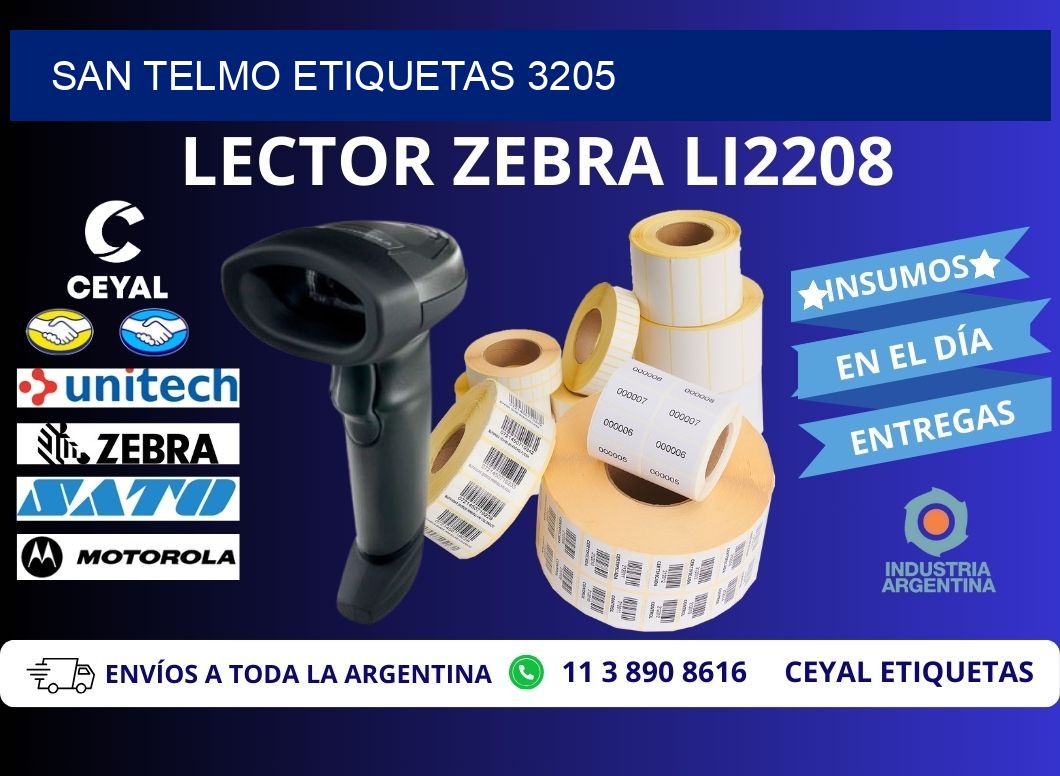 San Telmo etiquetas 3205