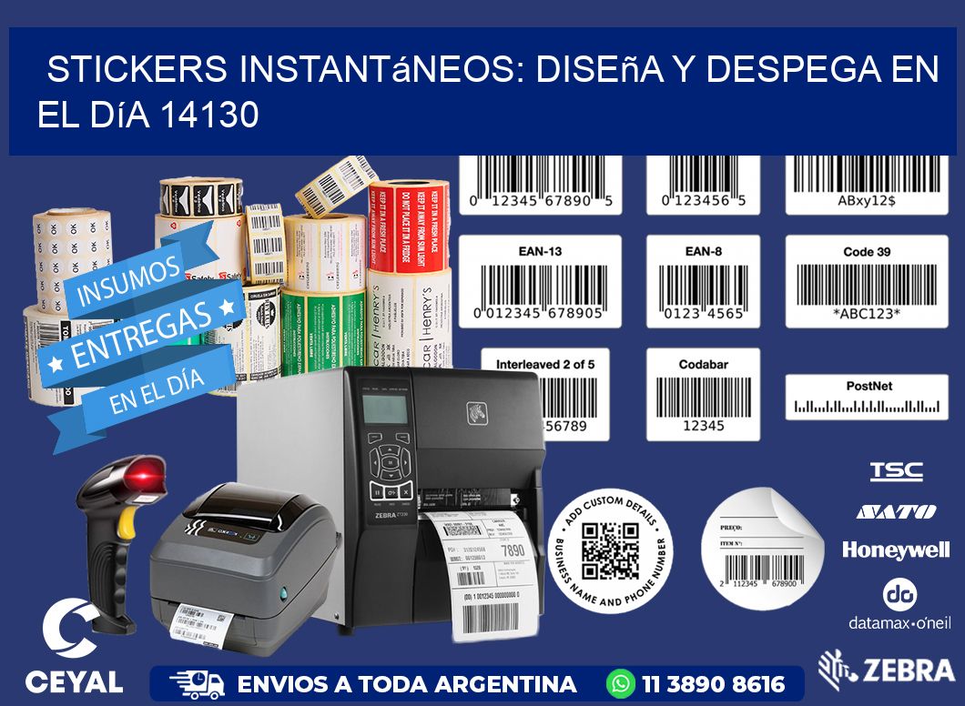 Stickers Instantáneos: Diseña y Despega en el Día 14130