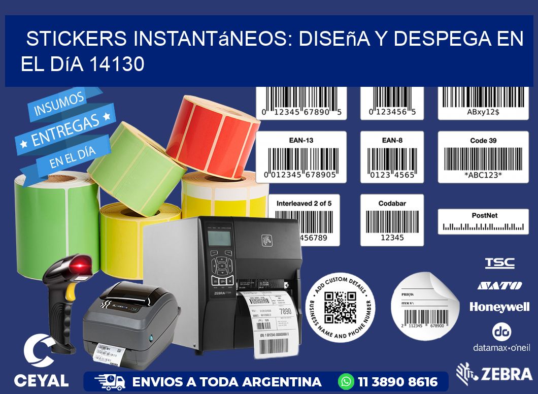 Stickers Instantáneos: Diseña y Despega en el Día 14130
