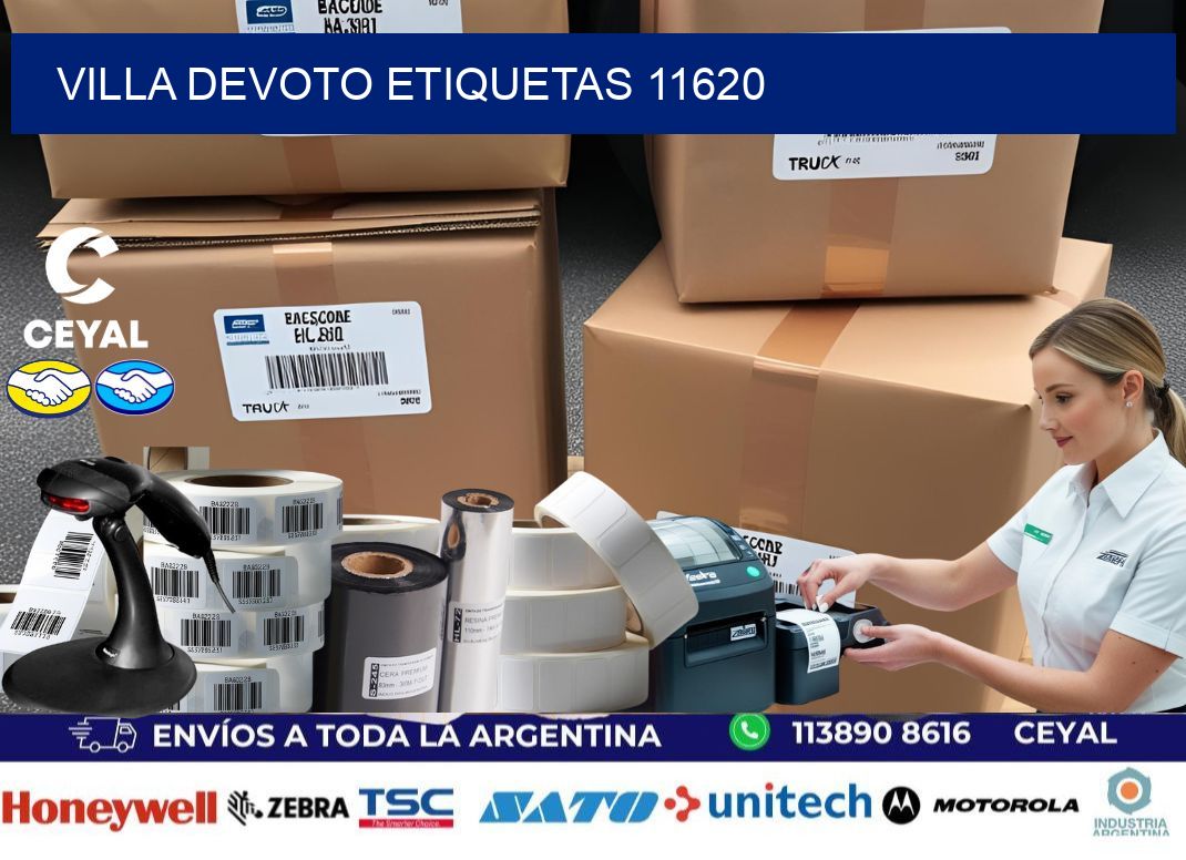 Villa Devoto etiquetas 11620