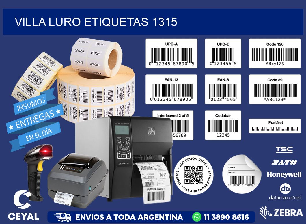 Villa Luro etiquetas 1315