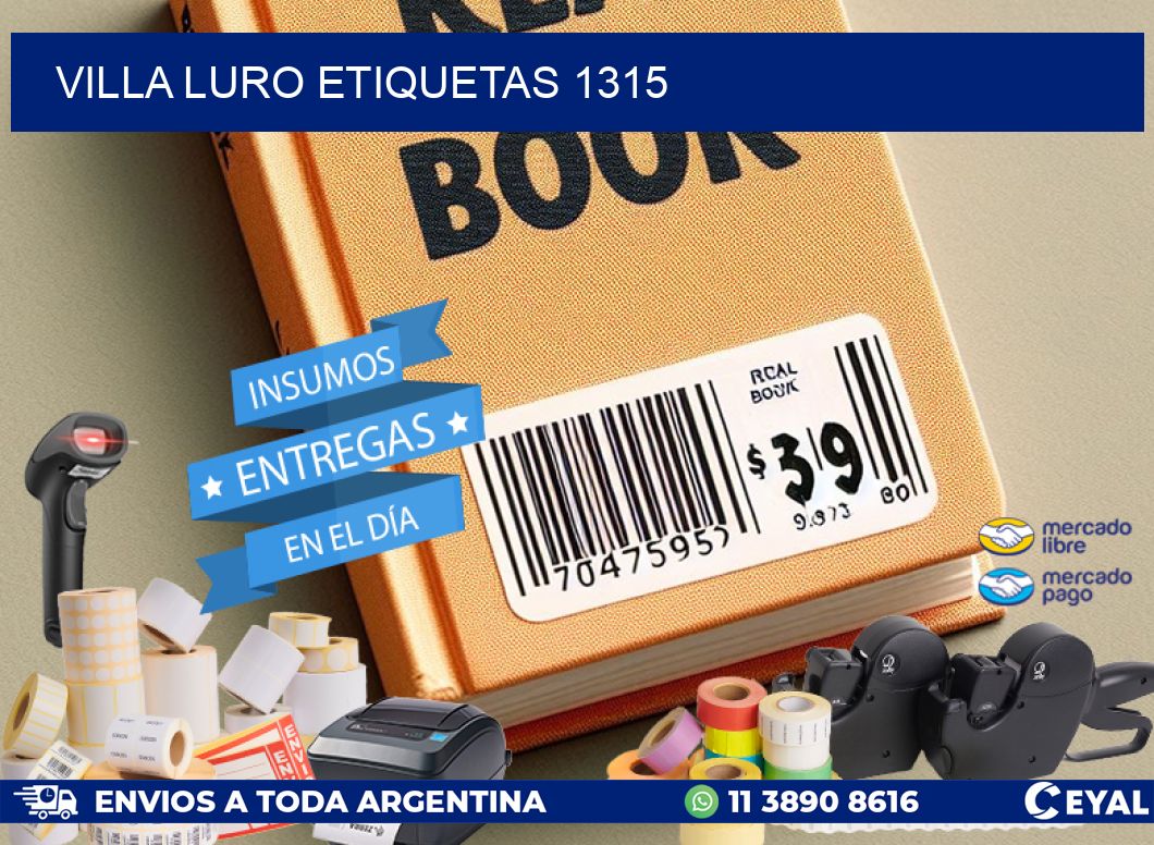 Villa Luro etiquetas 1315