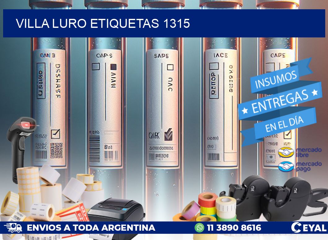 Villa Luro etiquetas 1315