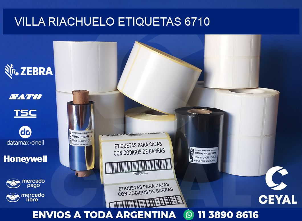 Villa Riachuelo etiquetas 6710