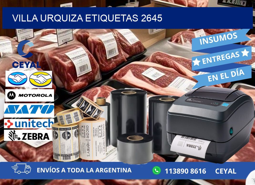 Villa Urquiza etiquetas 2645