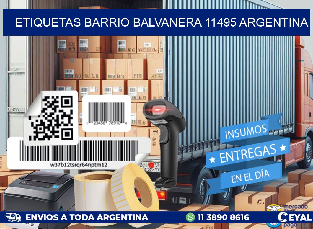 etiquetas barrio balvanera 11495 argentina