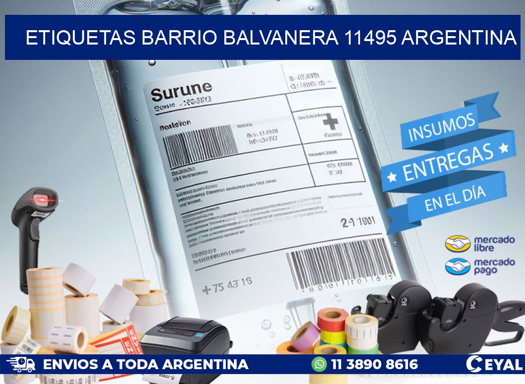 etiquetas barrio balvanera 11495 argentina